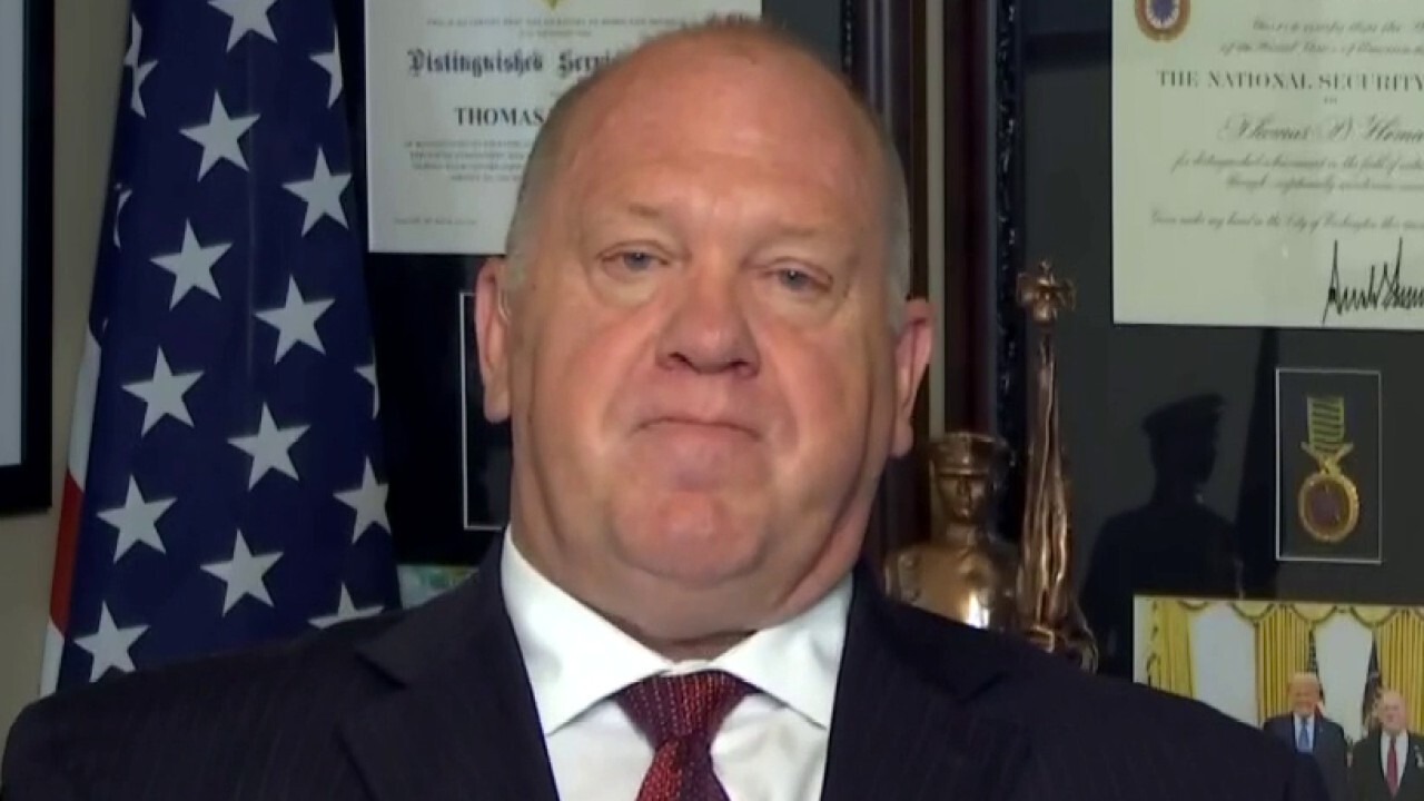 Biden admin needs to be 'taken to court' for immigration policies: Tom Homan