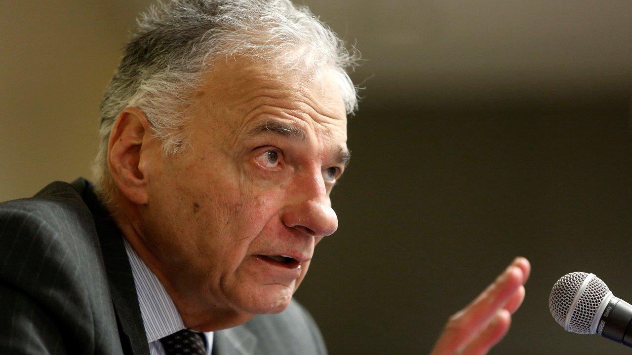 Nader: A lot of people see that Sanders is more authentic