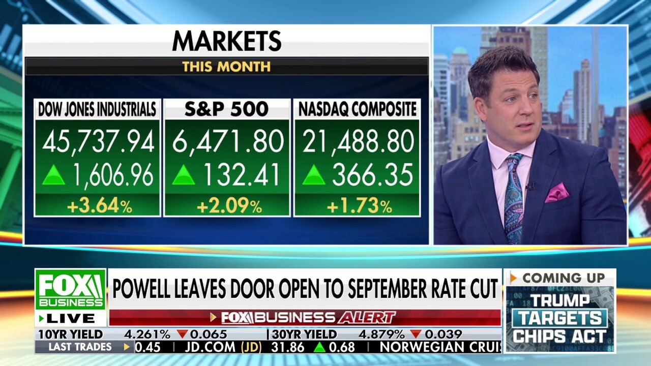Markets surge as Powell opens door for rate cuts: 'This bull market is here to stay'
