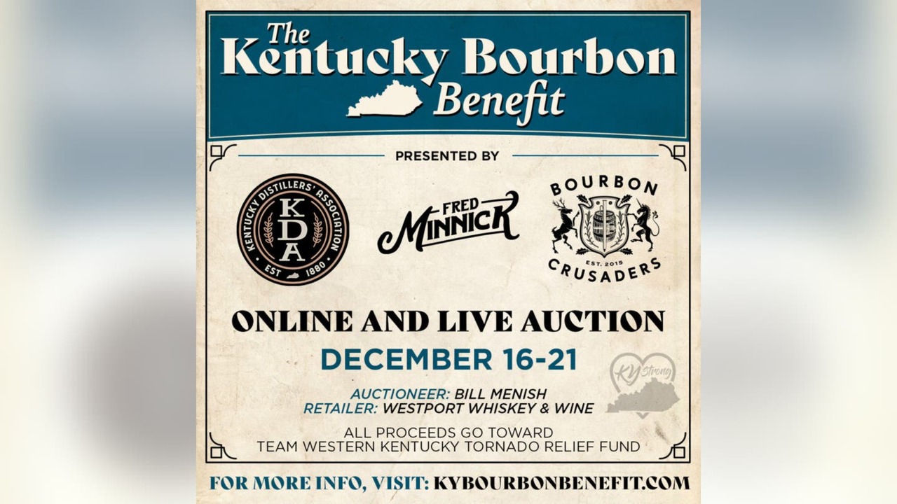 Kentucky bourbon industry raises over $3M in relief for tornado victims