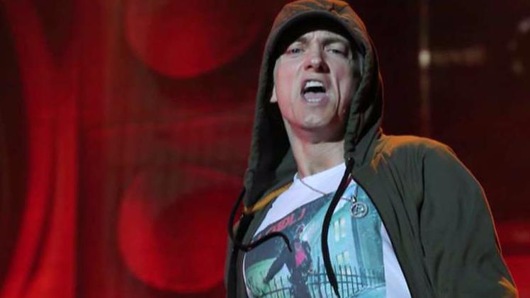 Eminem lashes out at President Trump