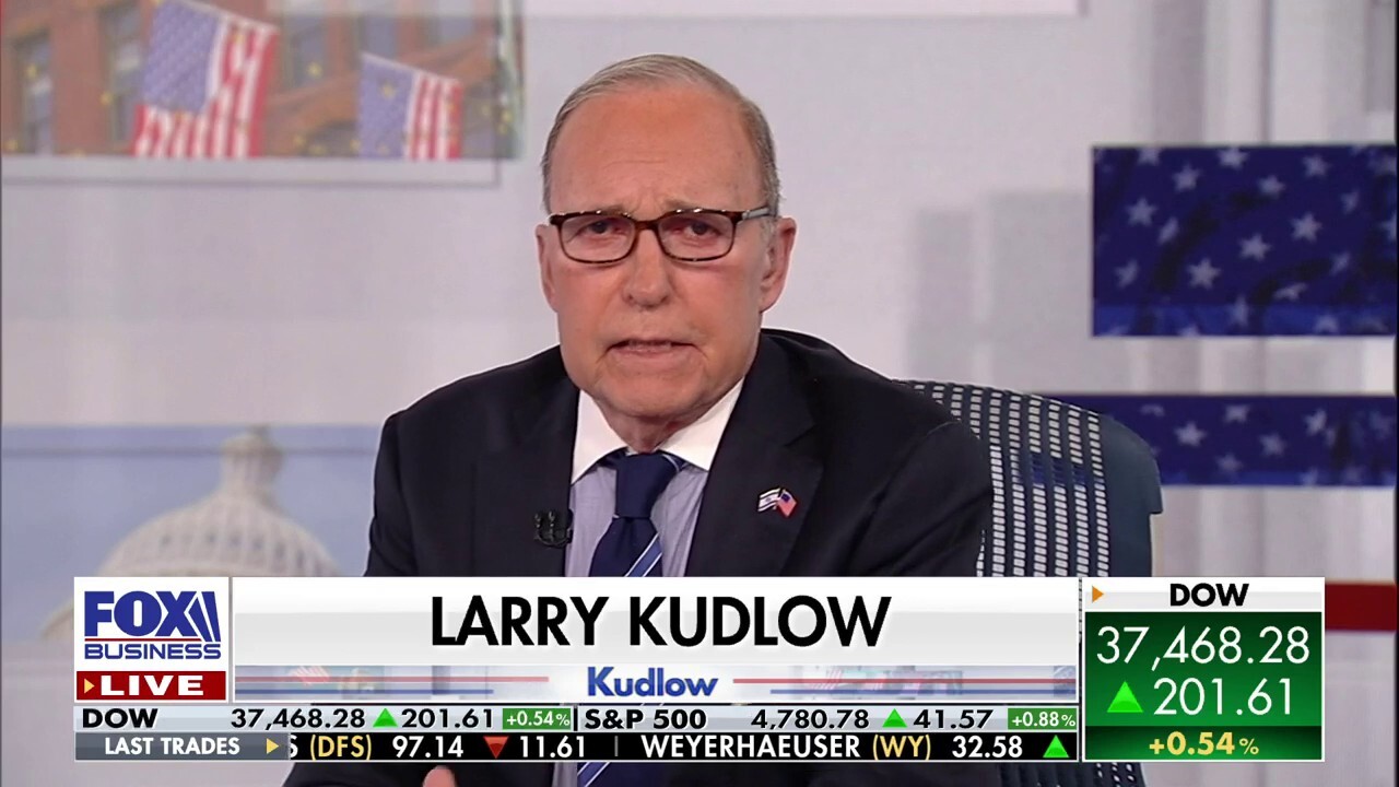 Fox Business host Larry Kudlow discusses economic growth under former President Trump on 'Kudlow.'