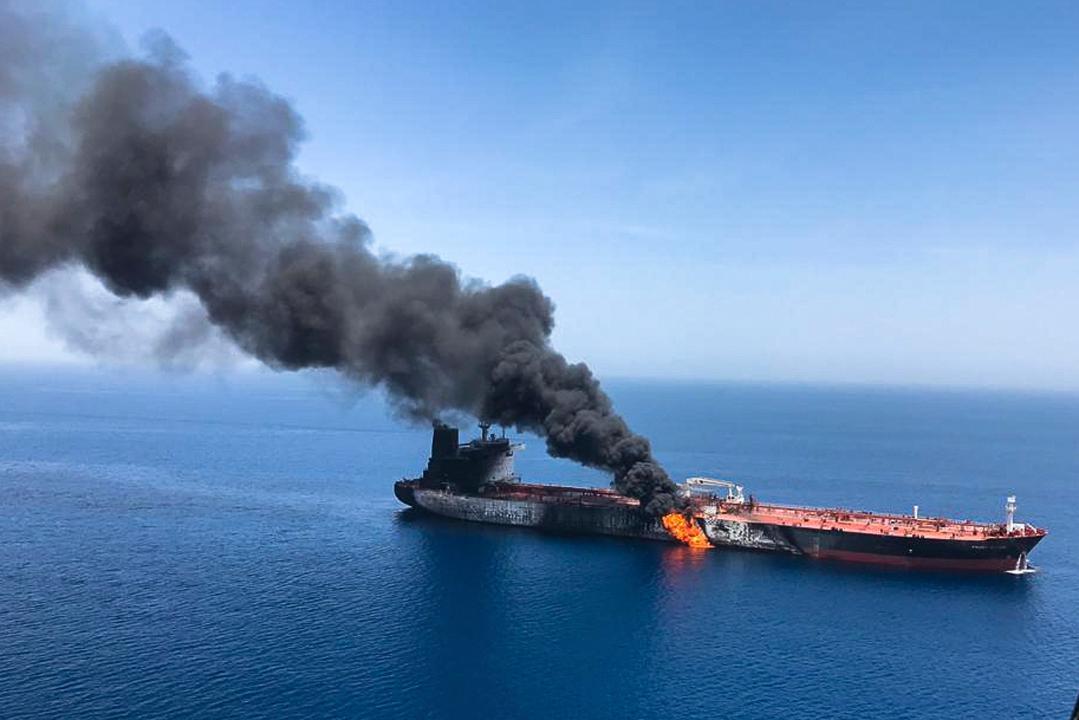 US blaming Iran for attacks on oil tankers in Gulf of Oman