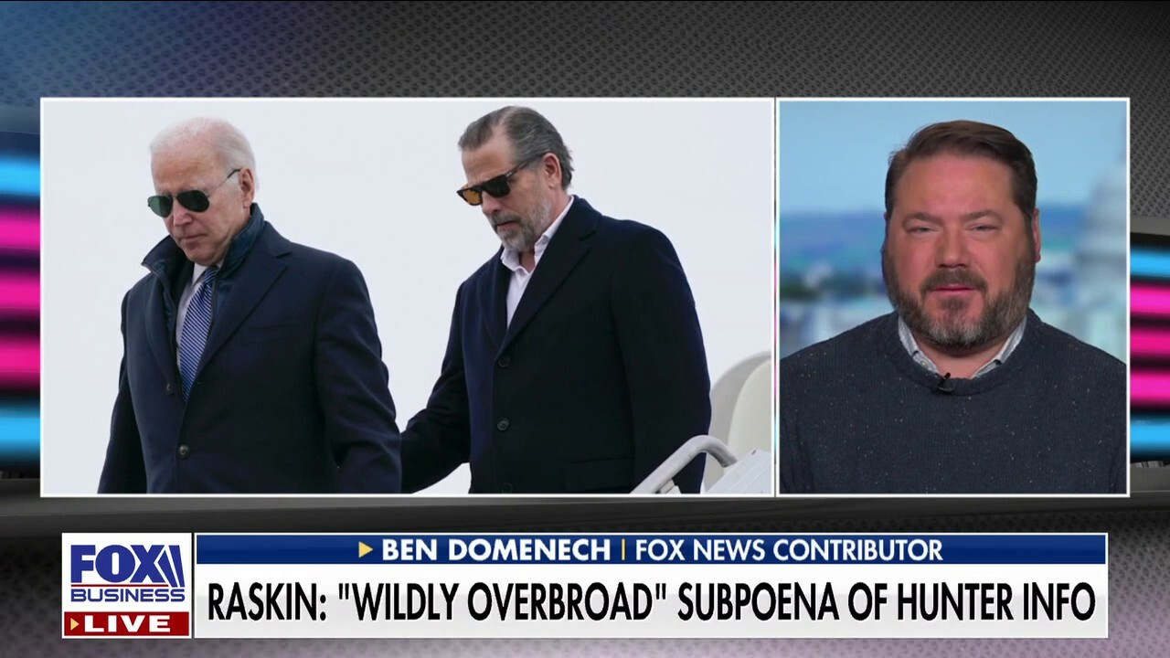 Fox News contributor Ben Domenech weighs in on the House Oversight Committee subpoenaing Hunter Biden associates' bank records on "Kennedy."