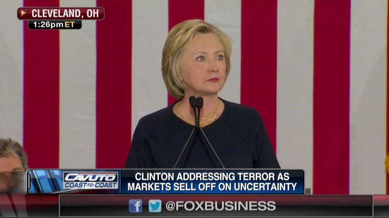 Hillary Clinton addresses terrorism  
