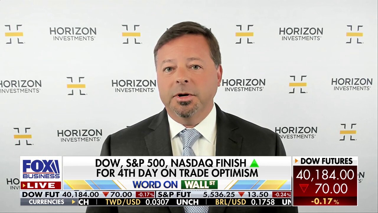 Horizon Investments Chief Investment Officer Scott Ladner discusses how President Donald Trump's tariffs are affecting markets on 'Mornings with Maria.'