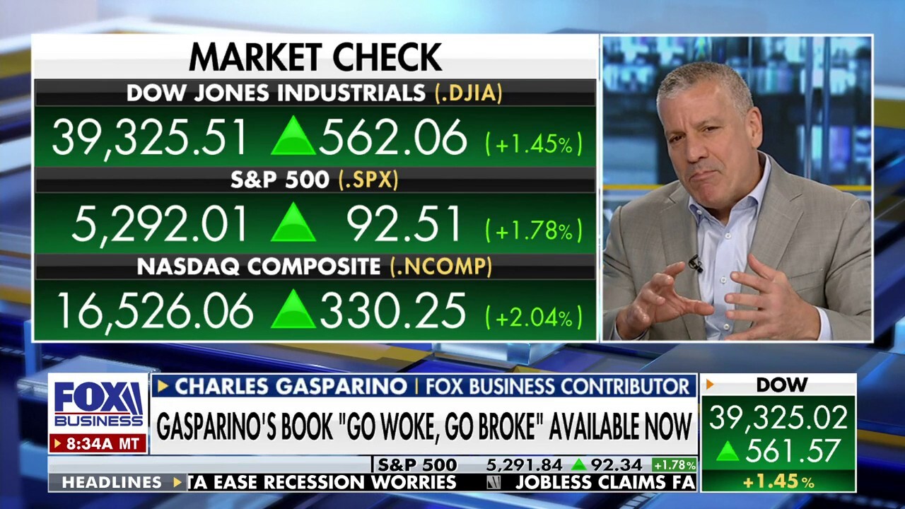 FOX Business contributor Charles Gasparino joins ‘Varney & Co.’ to discuss his new book, ‘Go Woke, Go Broke.’