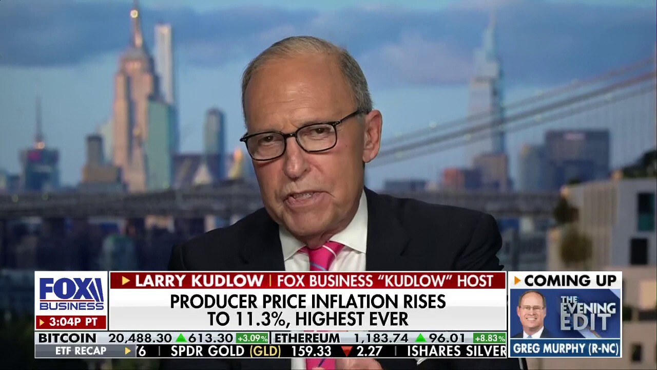 Larry Kudlow: Inflation is becoming 'embedded' into America's economy