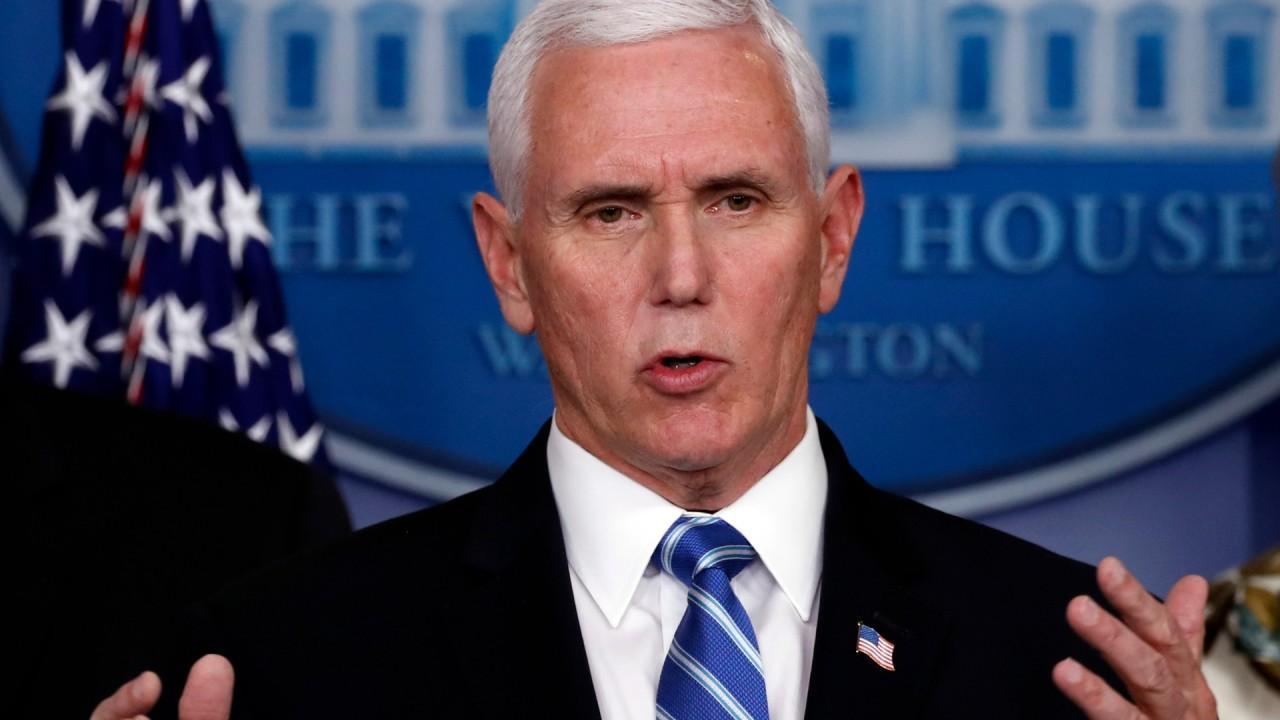 Pence on coronavirus: Administration is reviewing states' disaster declarations