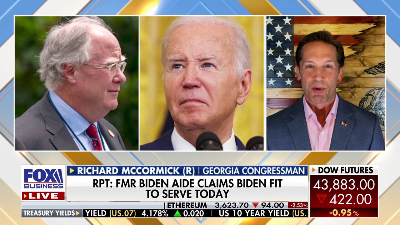 Biden’s former aide who denied the ‘obvious truth’ needs an evaluation, says GOP rep