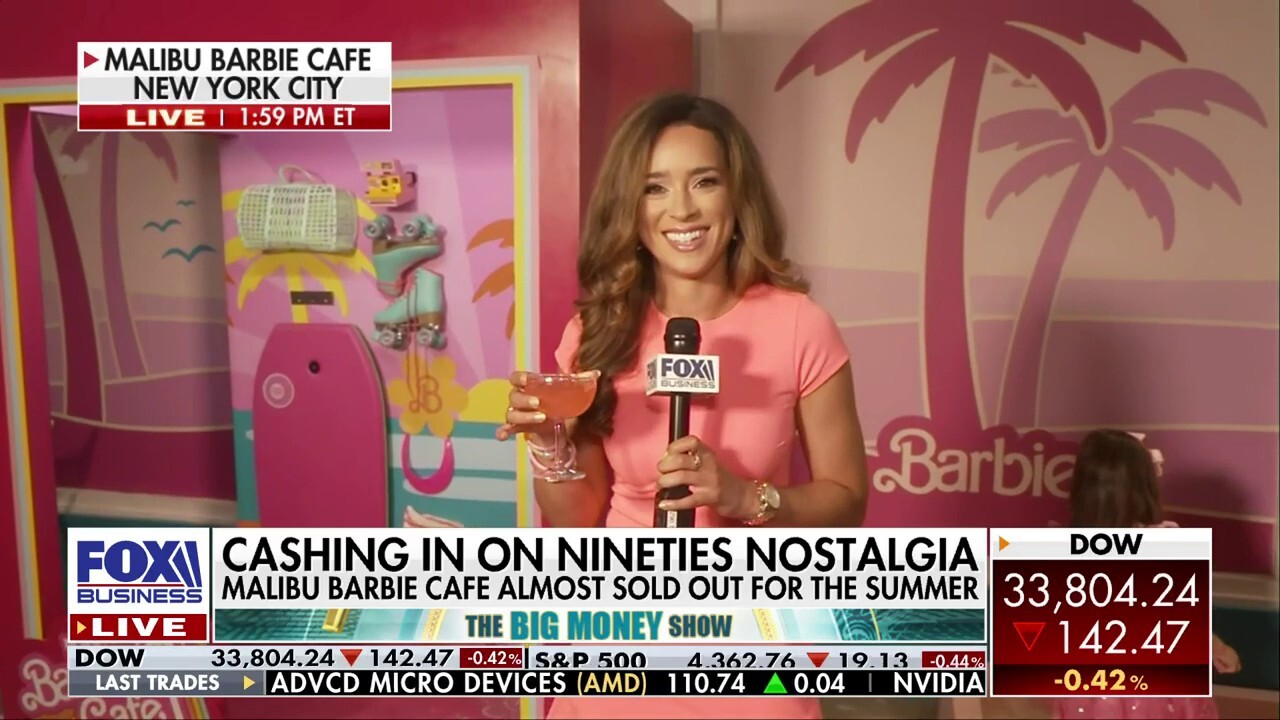 FOX Business’ Madison Alworth covers the throwback craze this summer from the Malibu Barbie Cafe in NYC.  