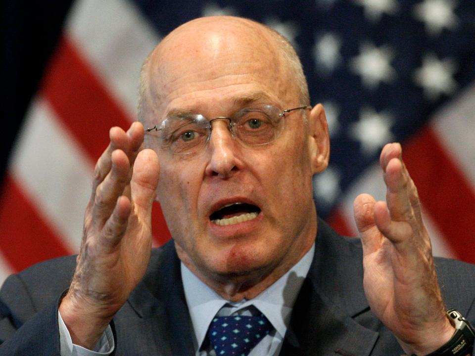 Hank Paulson says US economy was close to second Great Depression in a FOX Business exclusive 