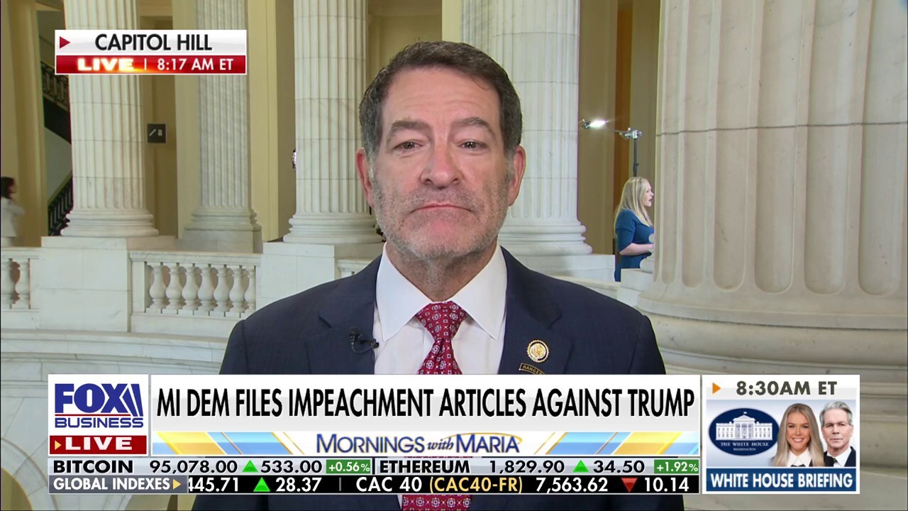 Republican lawmaker on impeachment articles against Trump: 'Derangement syndrome is off the rails'