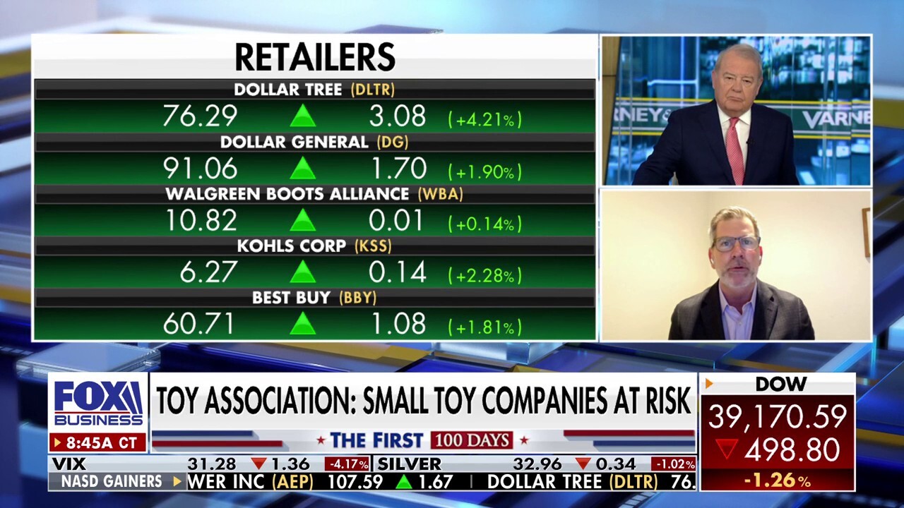 The Toy Association President and CEO Greg Ahearn breaks down the impact of tariffs on the toy industry, production inside China as well as whether President Donald Trump can save Christmas.