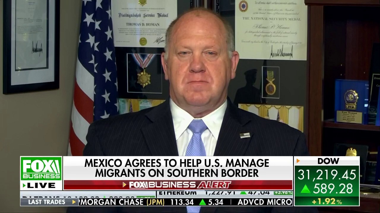 Tom Homan Reveals Why Mexico Is Really Investing $1.5B In 'smart ...