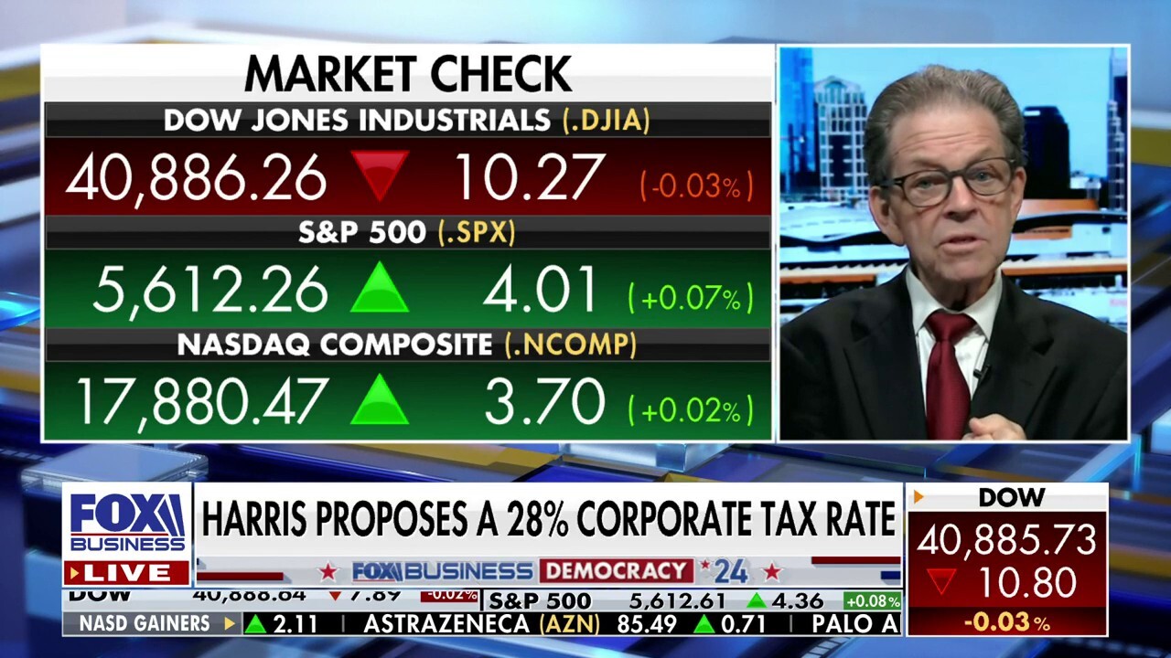 Harris' proposed corporate tax hike will hurt minorities, disenfranchised the most: Art Laffer