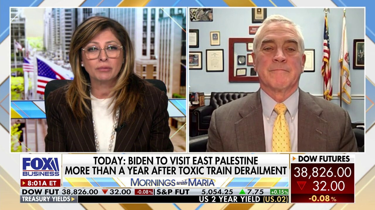 Biden's visit to East Palestine is 'better late than never, but it's certainly late': Rep. Brad Wenstrup