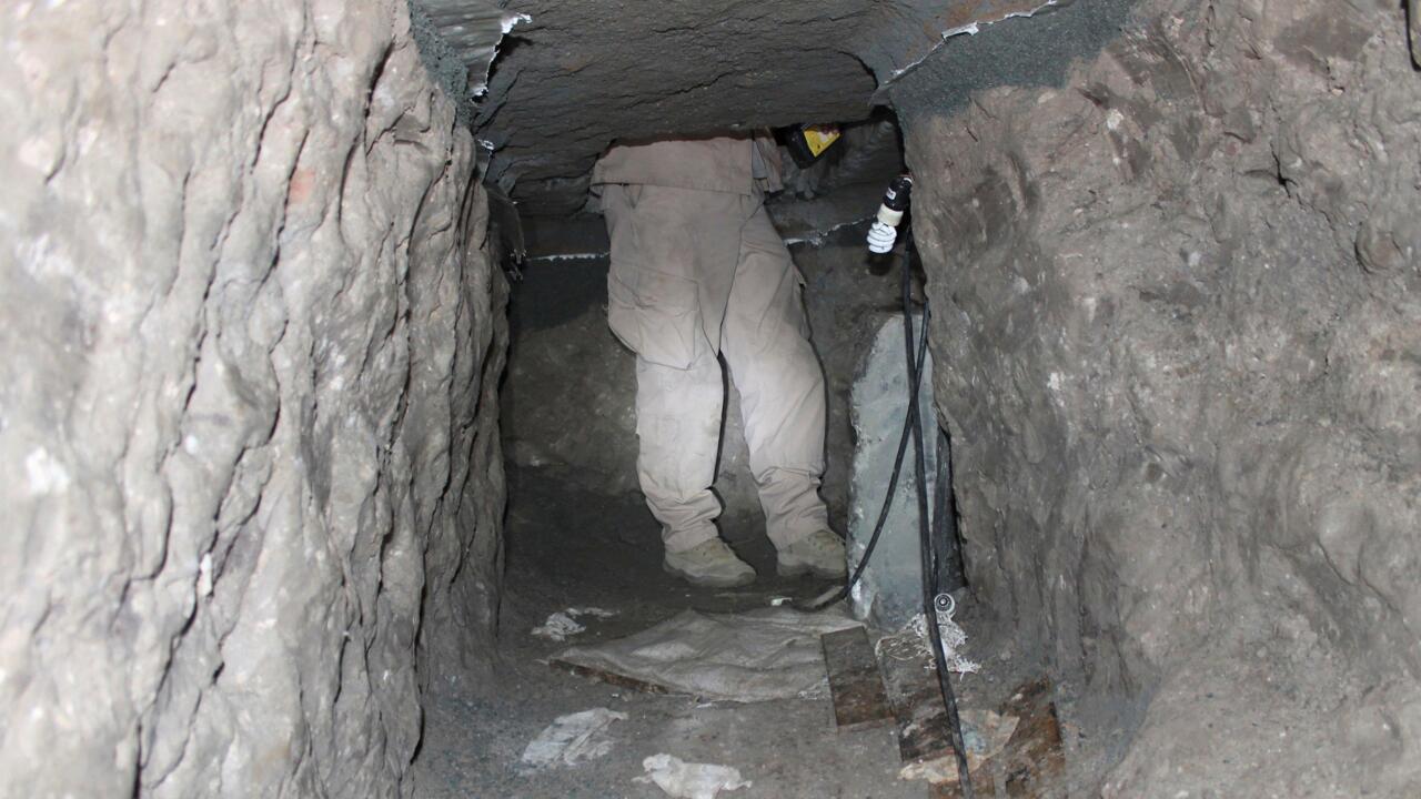 California drug tunnel found 