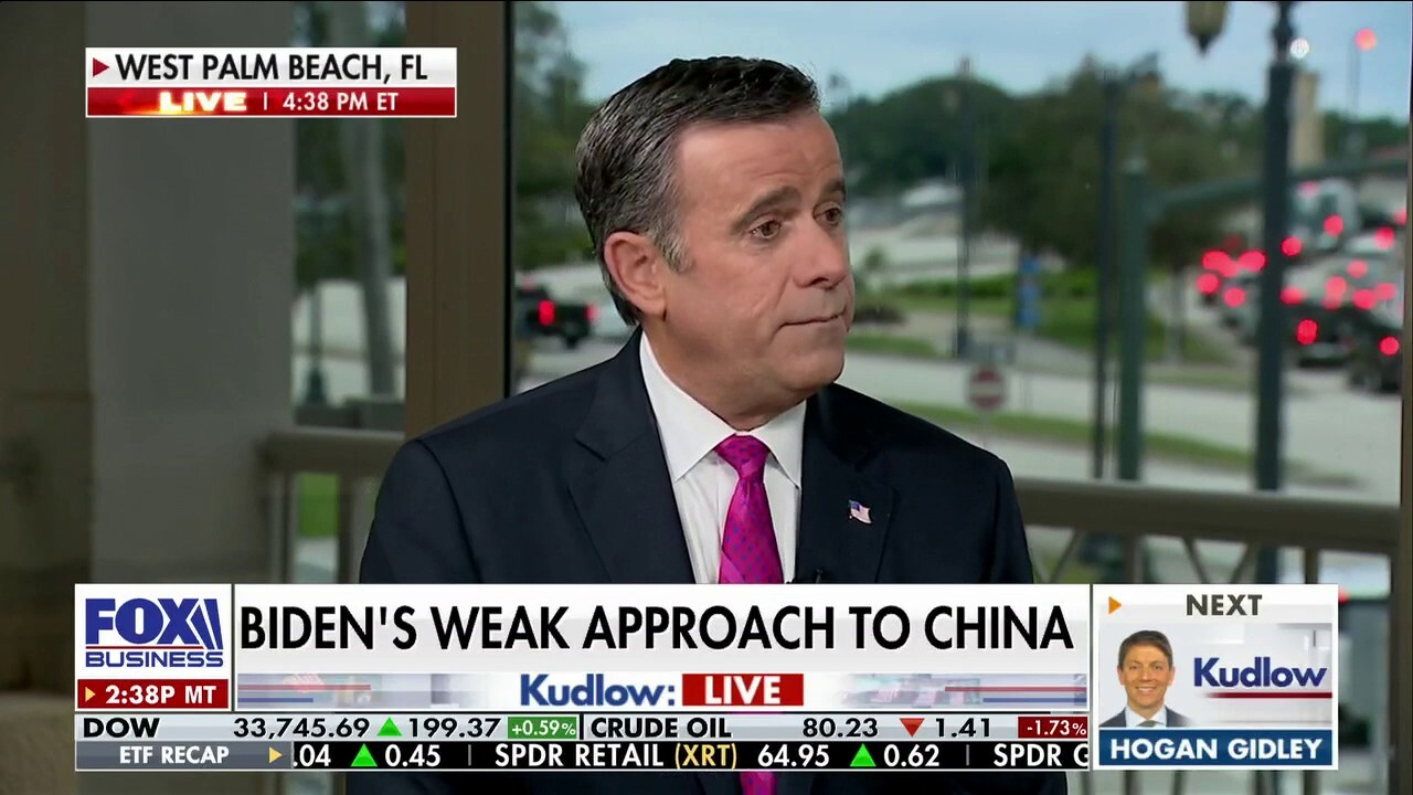 John Ratcliffe: The Biden admin does not want 'China to be the bad guy'