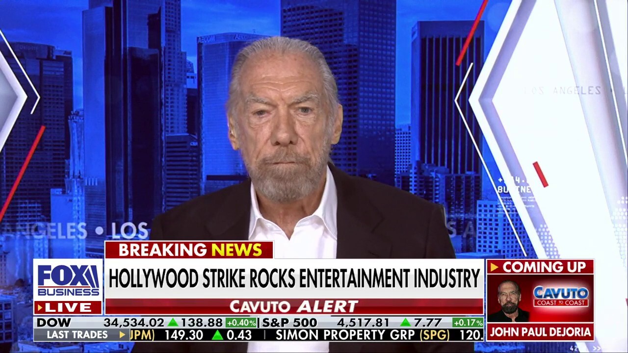 ‘Sound of Freedom’ Executive Producer John Paul DeJoria joins ‘Cavuto: Coast to Coast’ to discuss the Hollywood strike and its impact on the entertainment industry.