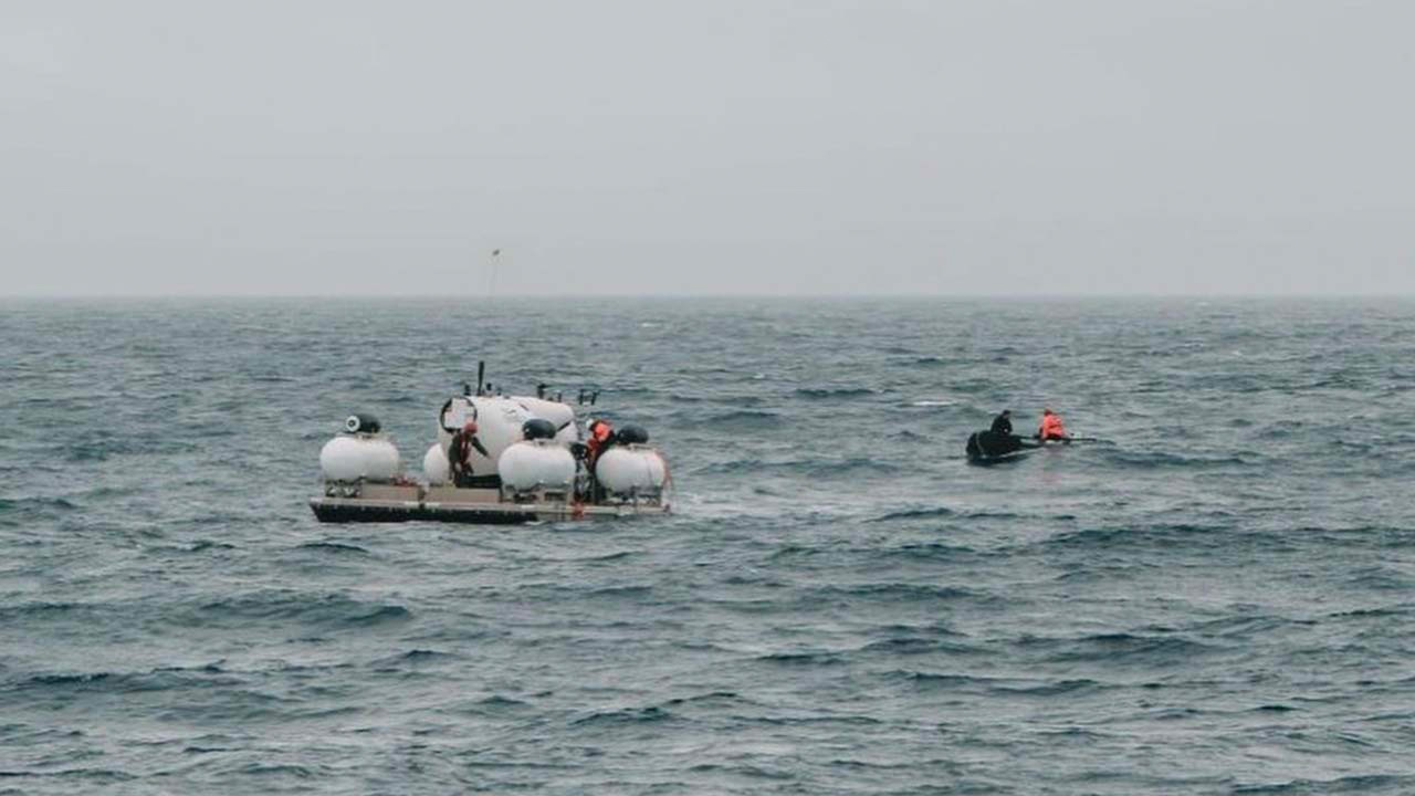 WATCH LIVE: Coast Guard gives update on search for missing sub with 5 people onboard