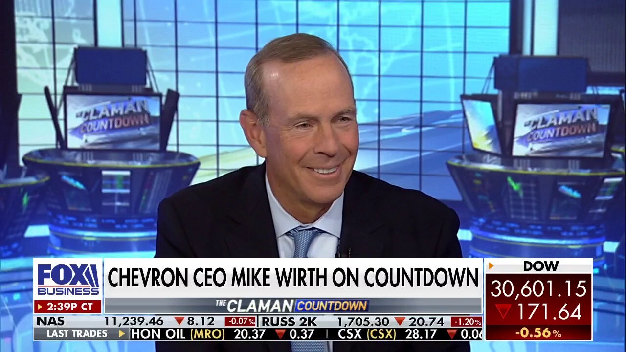 Chevron CEO Mike Wirth joins 'The Claman Countdown' to discuss energy markets.