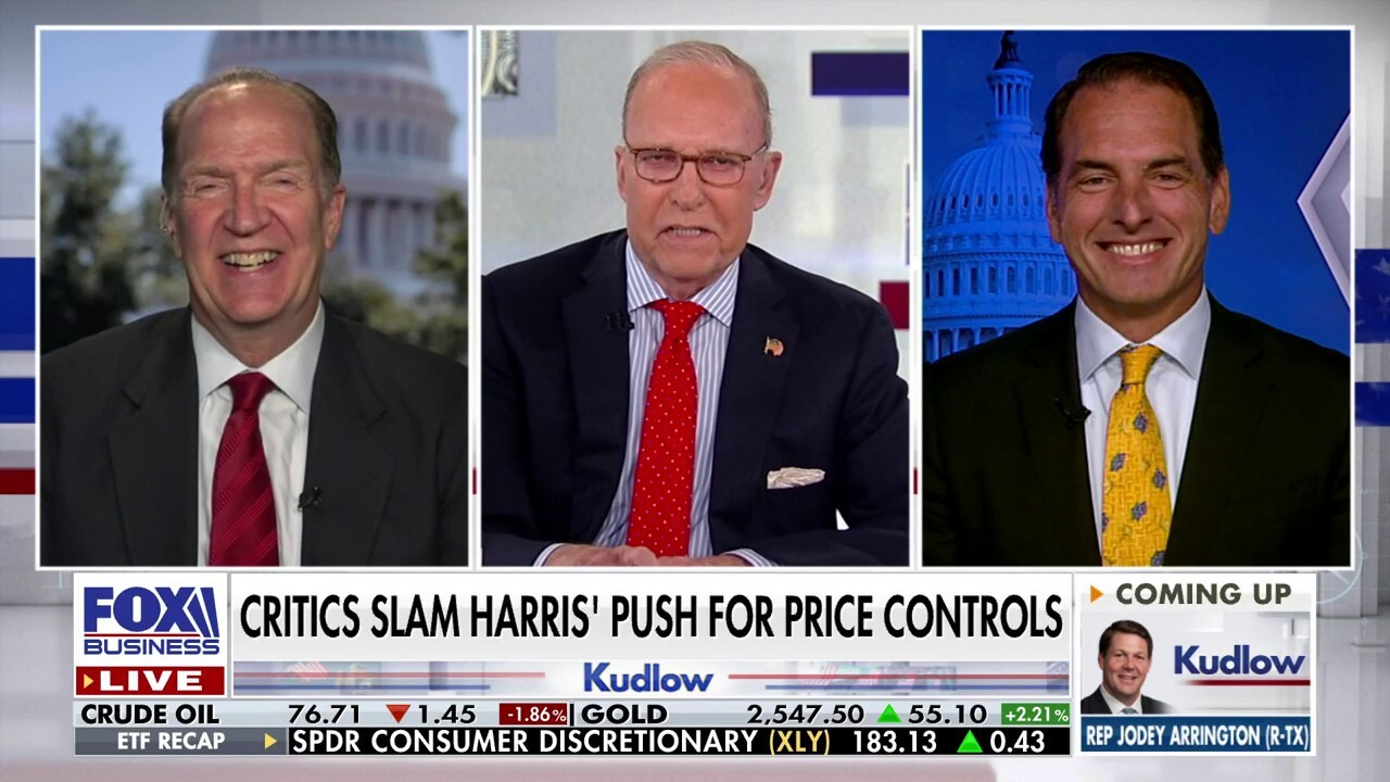 'Kudlow' panelists David Malpass and Michael Faulkender discuss the cost of Vice President Kamala Harris' economic plan.