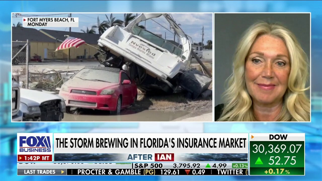 SWFL Insurance owner Deborah Hoffman discusses how Hurricane Ian is affecting Florida's insurance market on 'The Claman Countdown.'