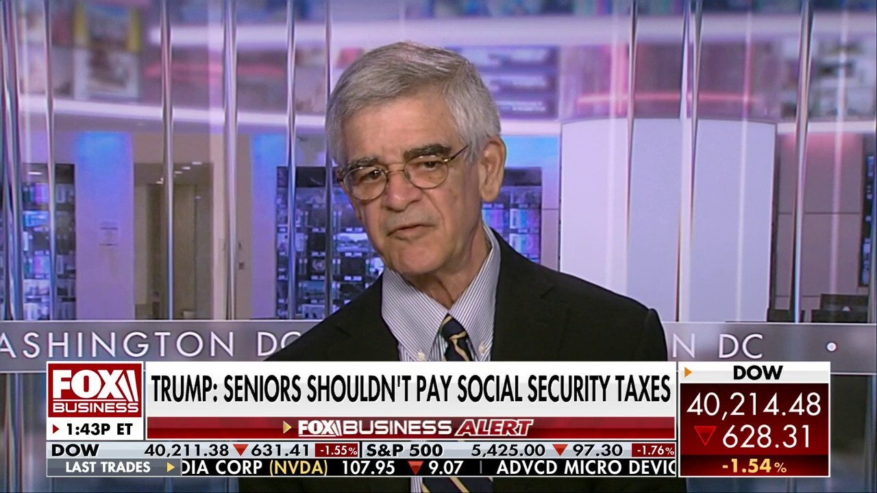 Peter Morici says Social Security shouldn't be taxed: 'Silly situation'