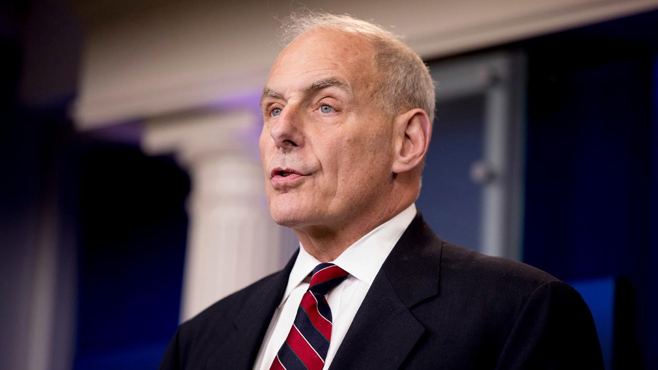 DHS Sec. Kelly blasts Democrats for celebrating lack of border wall funds