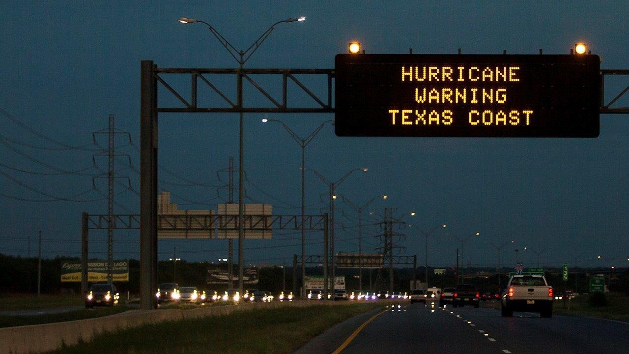 Hurricane Harvey storm surge concerns