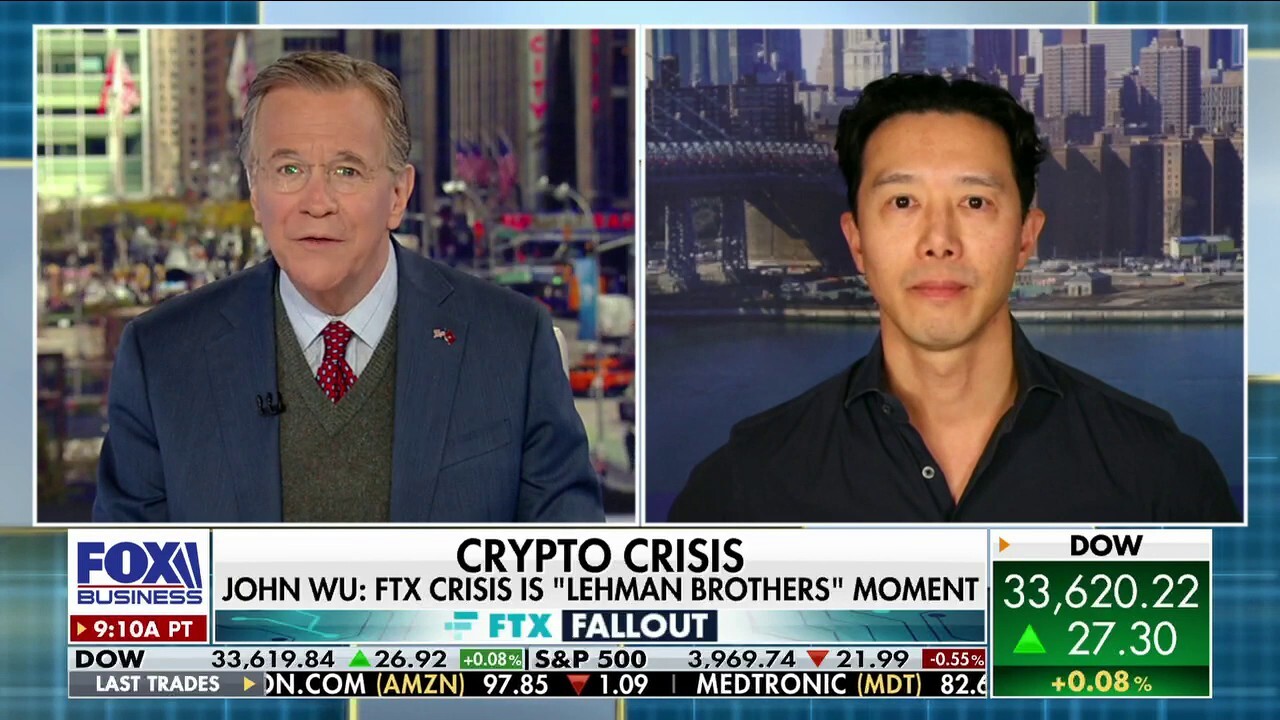 AVA Labs President John Wu weighs in on the widespread impact of the FTX fallout and how that will impact the largely mistrusted crypto markets on ‘Cavuto: Coast to Coast.’