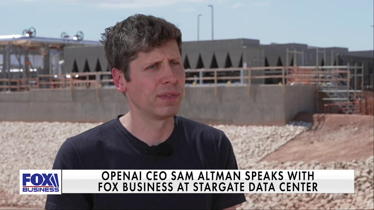 OpenAI CEO Sam Altman discusses the company's new data center in Texas.