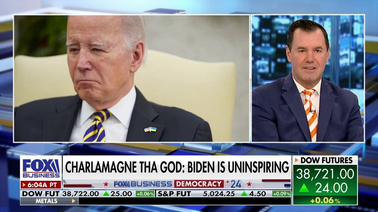 Fox News contributor Joe Concha reacts to radio host Charlamagne Tha God calling Biden an 'uninspiring candidate' on 'Varney & Co.'