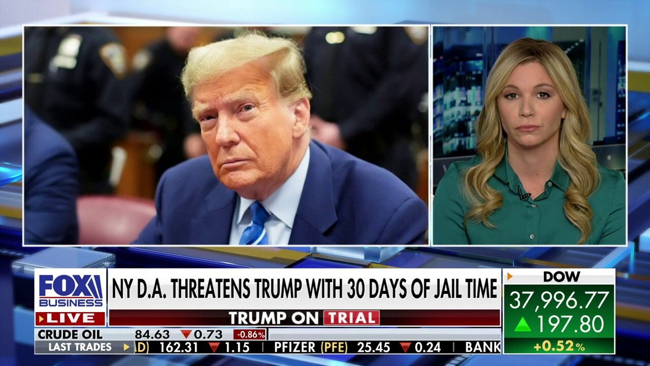 Fox News legal editor Kerri Kupec Urbahn reacts to Manhattan D.A. Alvin Bragg threatening to hold Trump in contempt for allegedly violating his gag order on 'Varney & Co.'