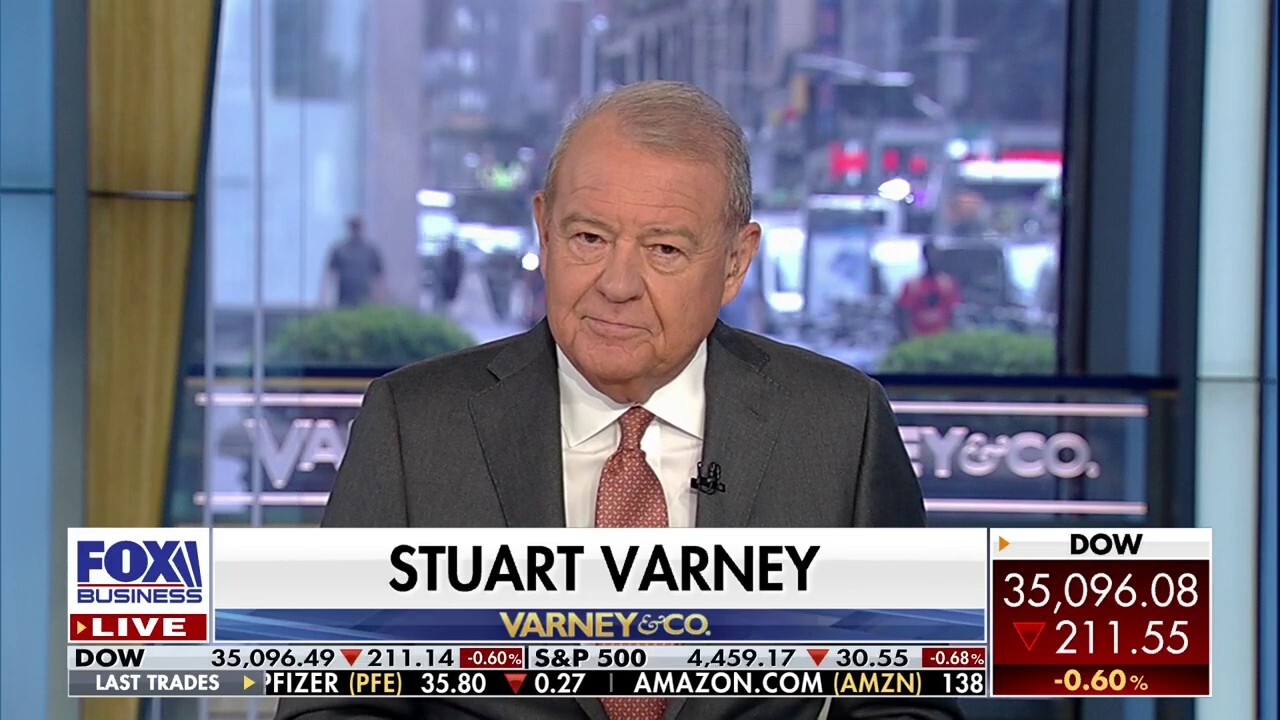 Varney & Co. host Stuart Varney argued former President Trump deserves a fair trial and the ability to campaign freely, not be stuck in a courtroom.