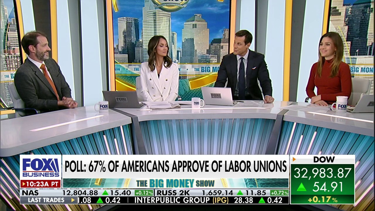 Barron's senior writer Al Root discusses the United Auto Workers strike as the union plans to unionize other automakers. 