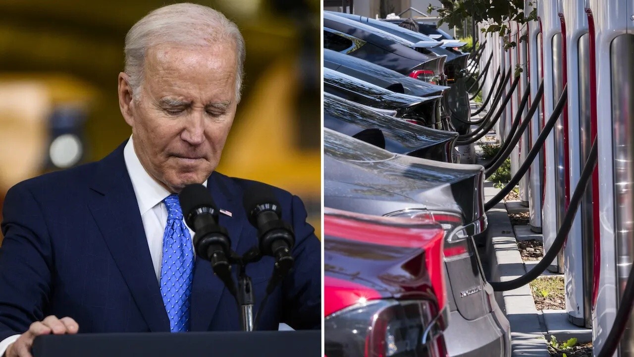 Heritage Foundation economist Diana Furchtgott-Roth reacts to former President Trump vowing to reverse President Biden's EV regulations on 'day one' if he's elected president on 'Varney & Co.'