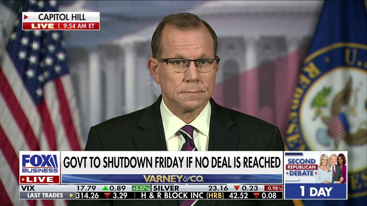 FOX News congressional correspondent Chad Pergram joined ‘Varney & Co.’ to discuss the potential for a partial government shutdown as the GOP struggles to reach a deal.