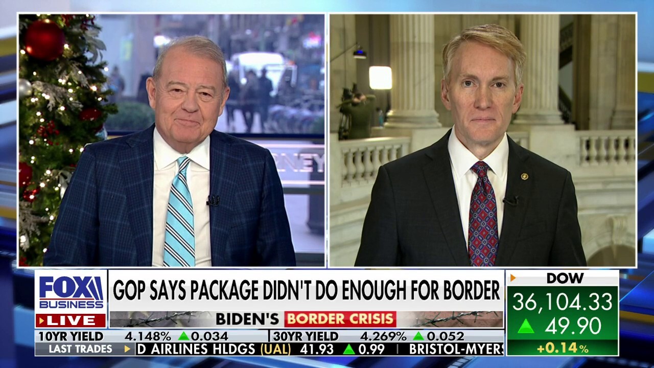 Biden’s push to help Ukraine and ignore national security is a ‘false choice’: Sen. James Lankford