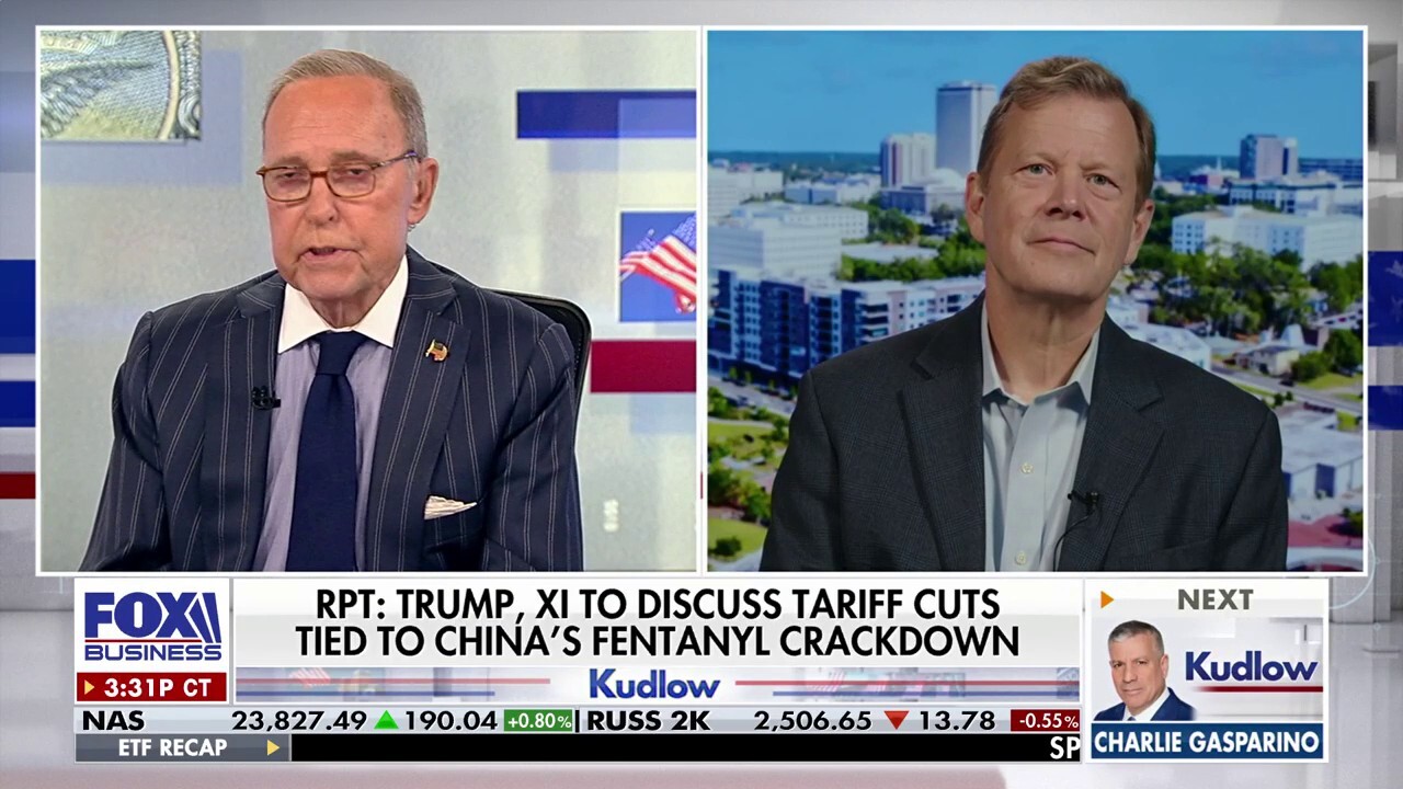 Government Accountability Institute president Peter Schweizer discusses China’s role in perpetuating the fentanyl crisis in the U.S. and how tariff relief can ease tensions on ‘Kudlow.’
