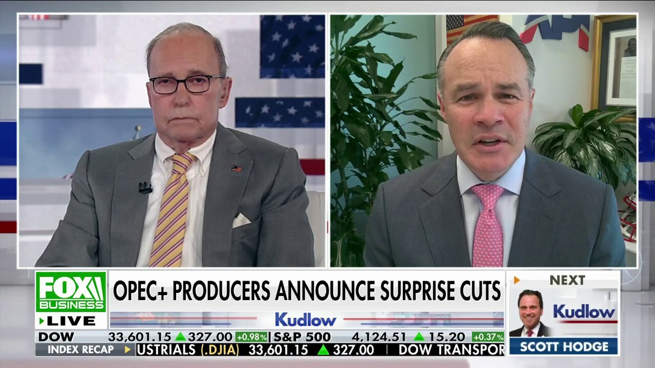 American Petroleum Institute president and CEO Mike Sommers explains why the U.S. must increase oil production on 'Kudlow.'