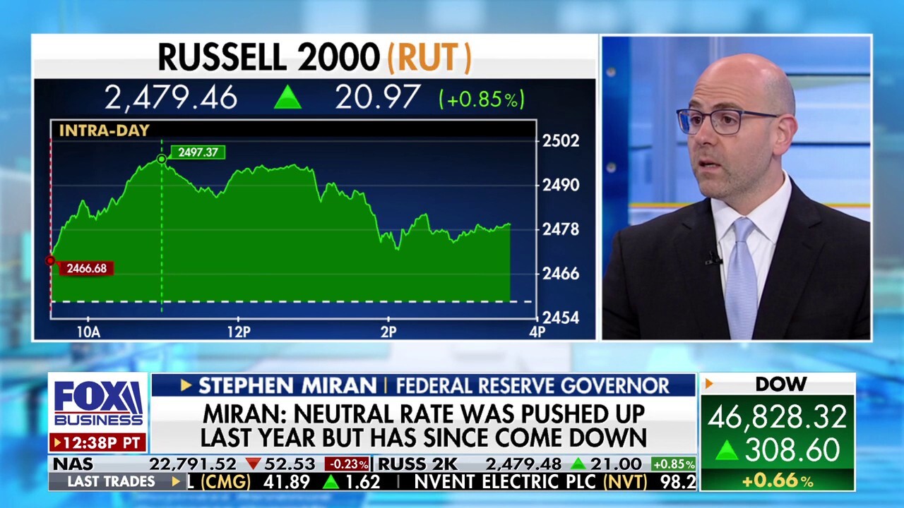 Federal Reserve Gov. Stephen Miran explains how policy will be affected by the shutdown’s impact on job data reporting on ‘The Claman Countdown.’