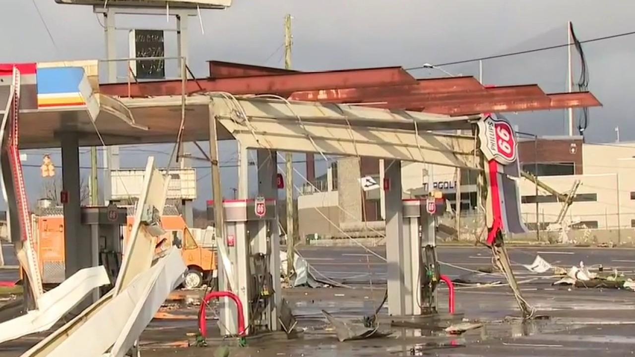 Tornado demolishes Nashville overnight
