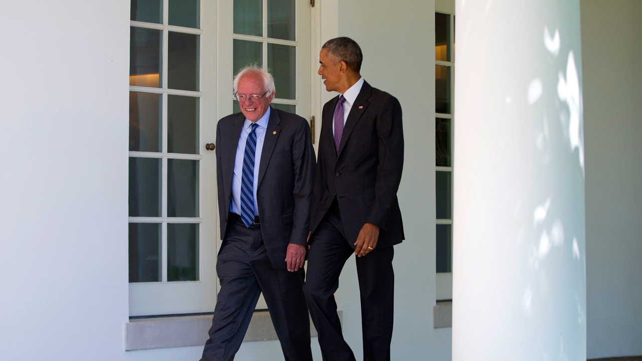 Sanders brings socialist policy to White House meeting