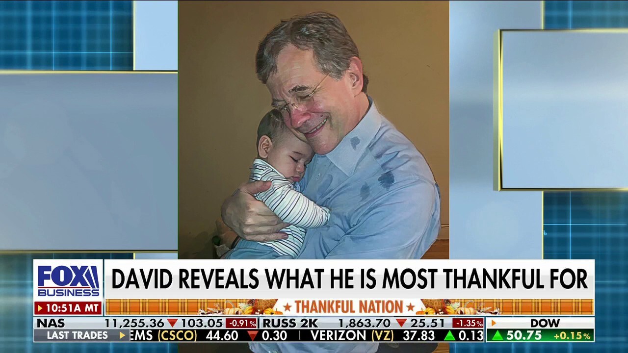David Asman shares gratitude for his Marine stepson, newborn grandson
