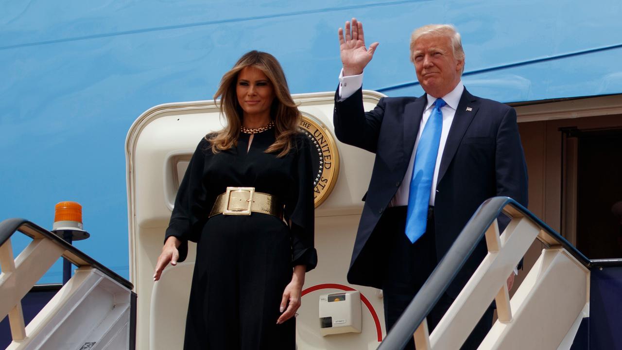 Melania Trump’s outfit choices praised by conservative Saudi media  