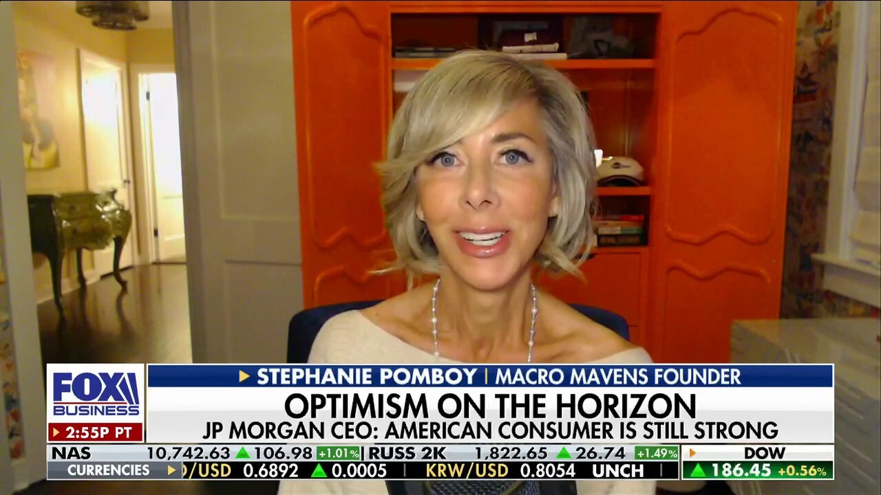 Macro Mavens founder Stephanie Pomboy discusses the state of household saving and the comments from JP Morgan CEO on ‘Fox Business Tonight.’