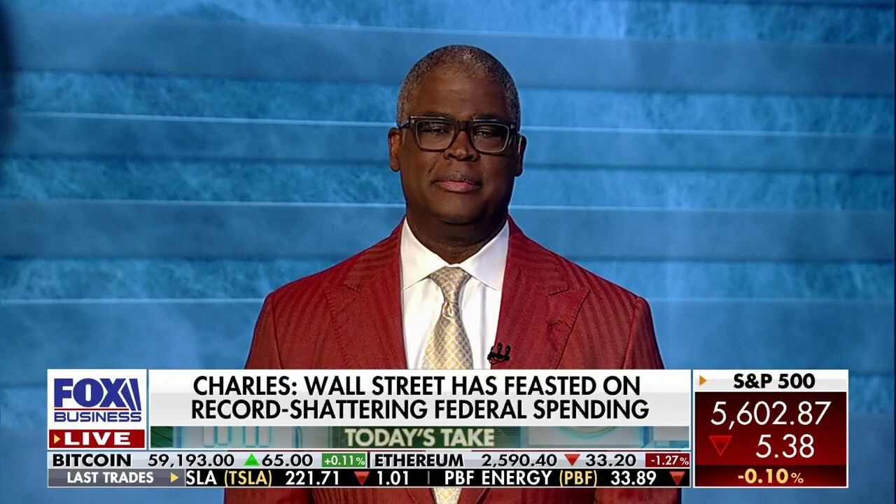 Charles Payne: Wall Street feasted on record-shattering federal spending