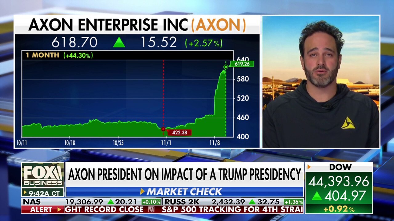 Axon Enterprise sees opportunity to help under Trump administration: 'Ready to get to work'